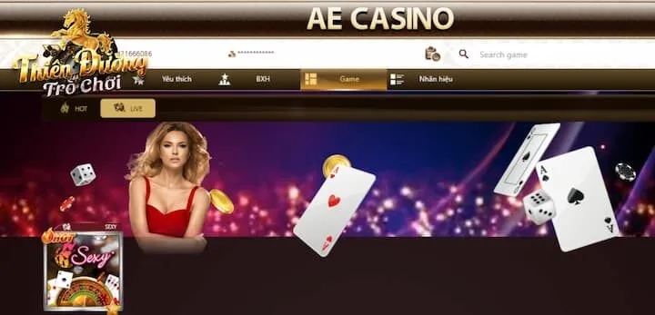 Vài nét về sảnh cược AE Casino TDTC